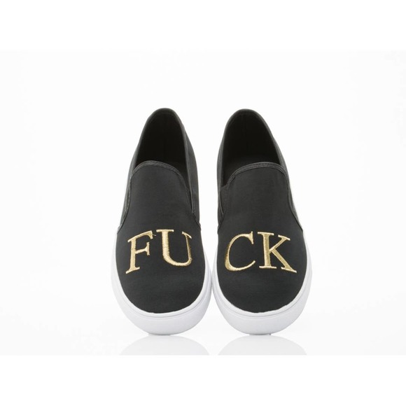 YRU Shoes - NWOT YRU F YOU SLIP ON SHOES, Sz 8
